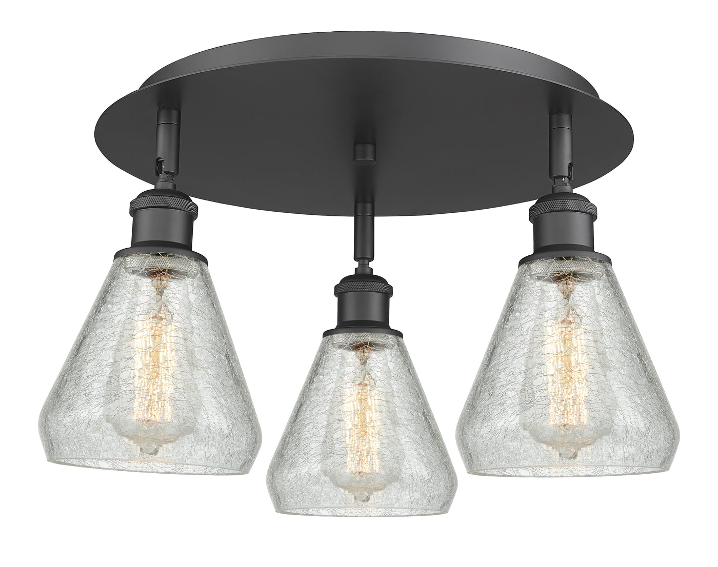Ballston Semi-Flush Mount Satin Nickel