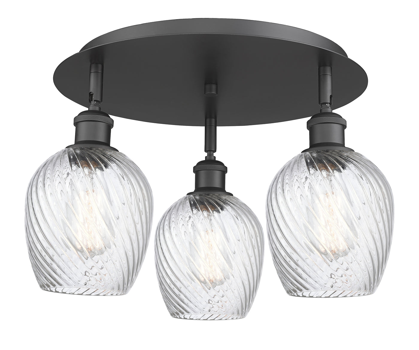 Ballston Semi-Flush Mount Satin Nickel