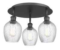 Ballston Semi-Flush Mount Satin Nickel