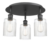 Ballston Semi-Flush Mount Satin Nickel