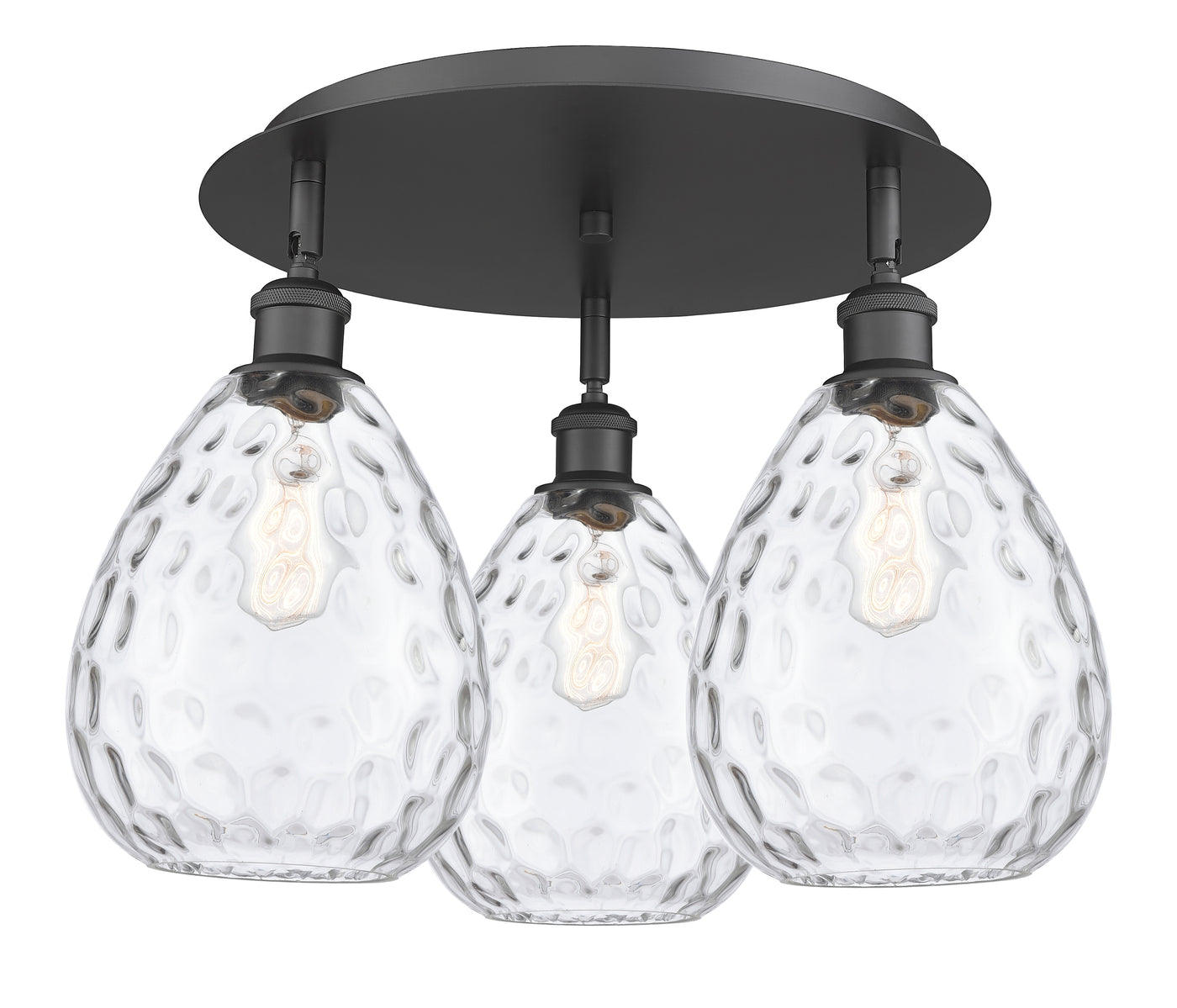Ballston Semi-Flush Mount Satin Nickel