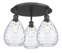 Ballston Semi-Flush Mount Satin Nickel