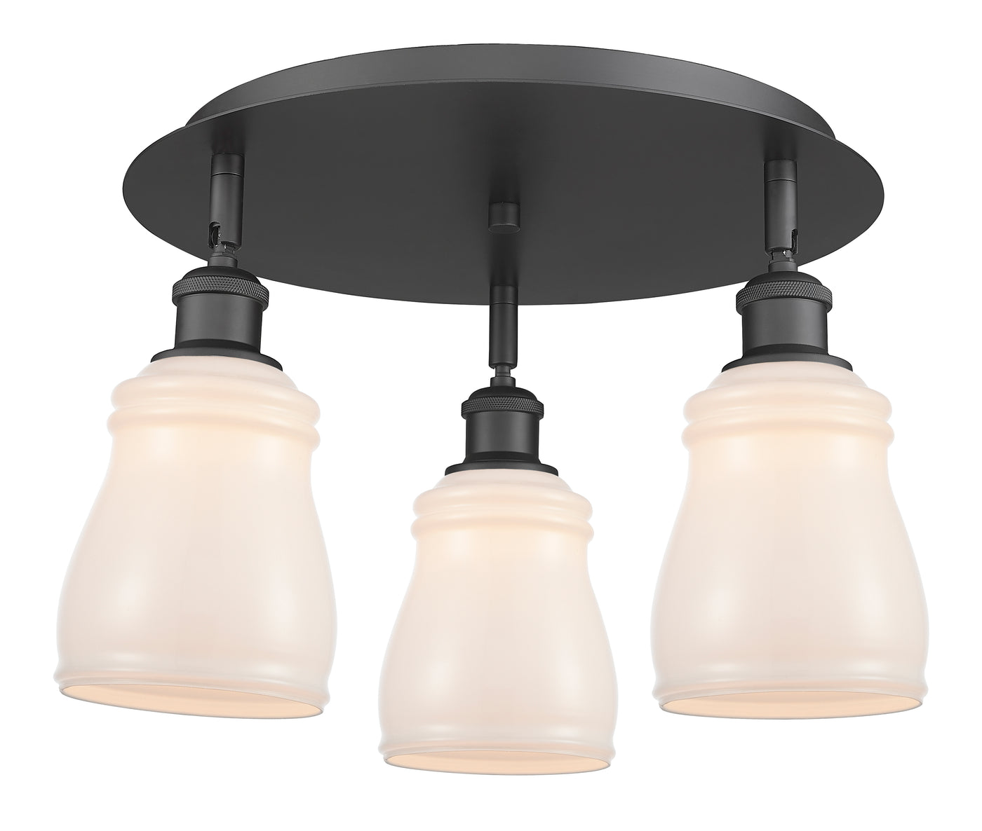 Ballston Semi-Flush Mount Satin Nickel