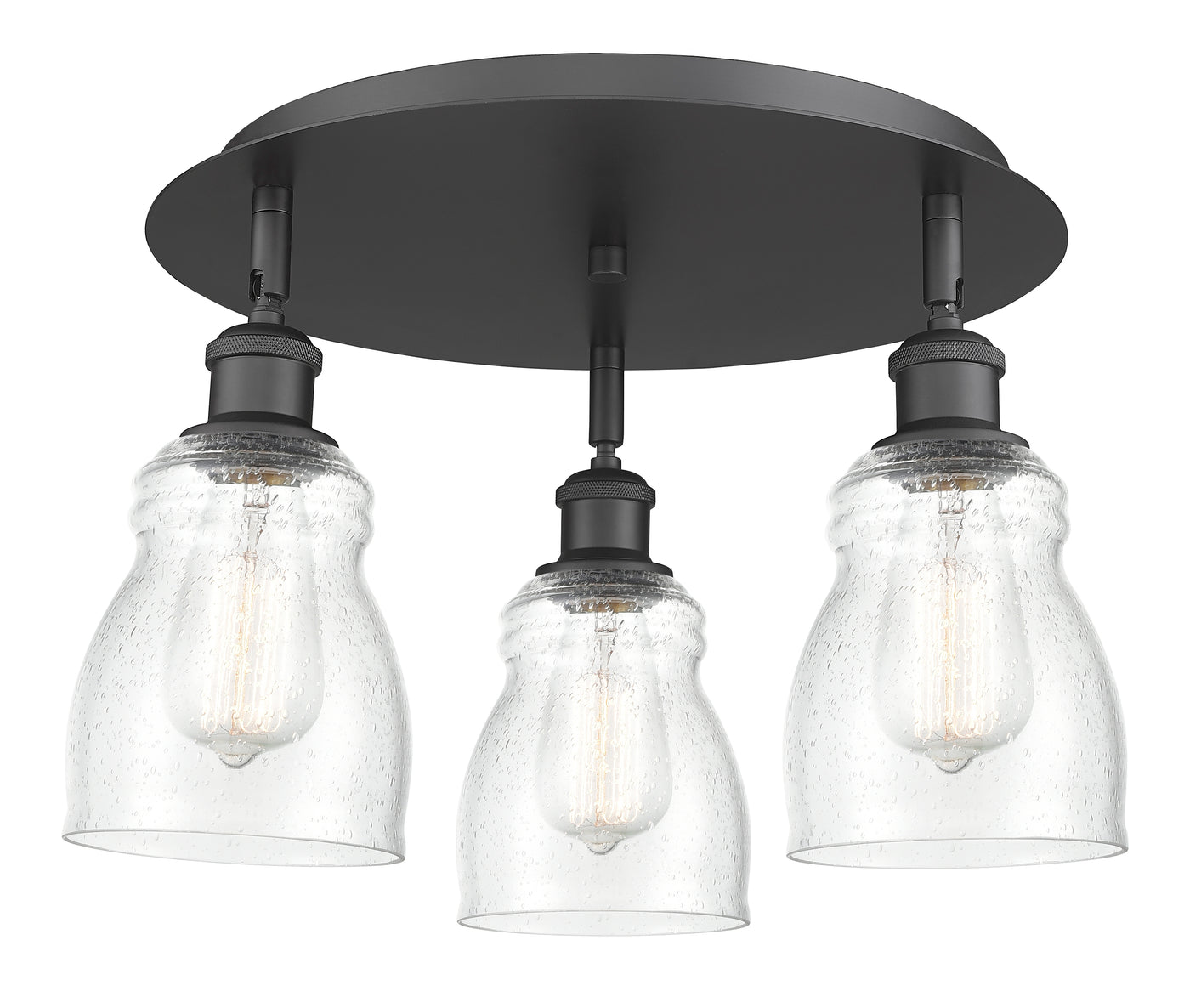 Ballston Semi-Flush Mount Satin Nickel