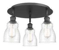 Ballston Semi-Flush Mount Satin Nickel