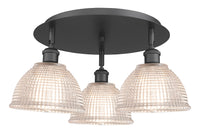 Ballston Semi-Flush Mount Satin Nickel