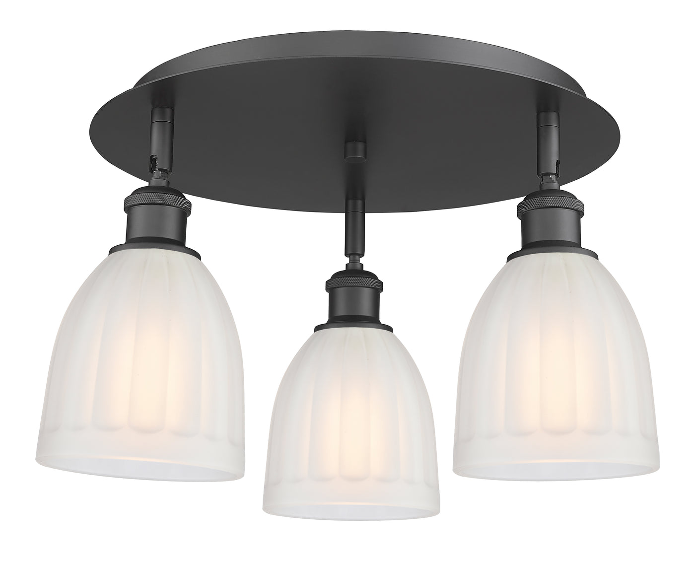 Ballston Semi-Flush Mount Satin Nickel