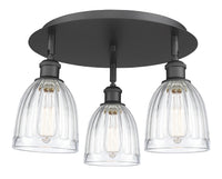 Ballston Semi-Flush Mount Satin Nickel
