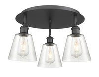 Ballston Semi-Flush Mount Satin Nickel