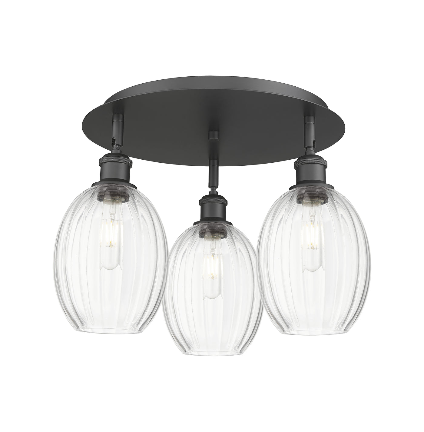 Ballston Semi-Flush Mount Satin Nickel