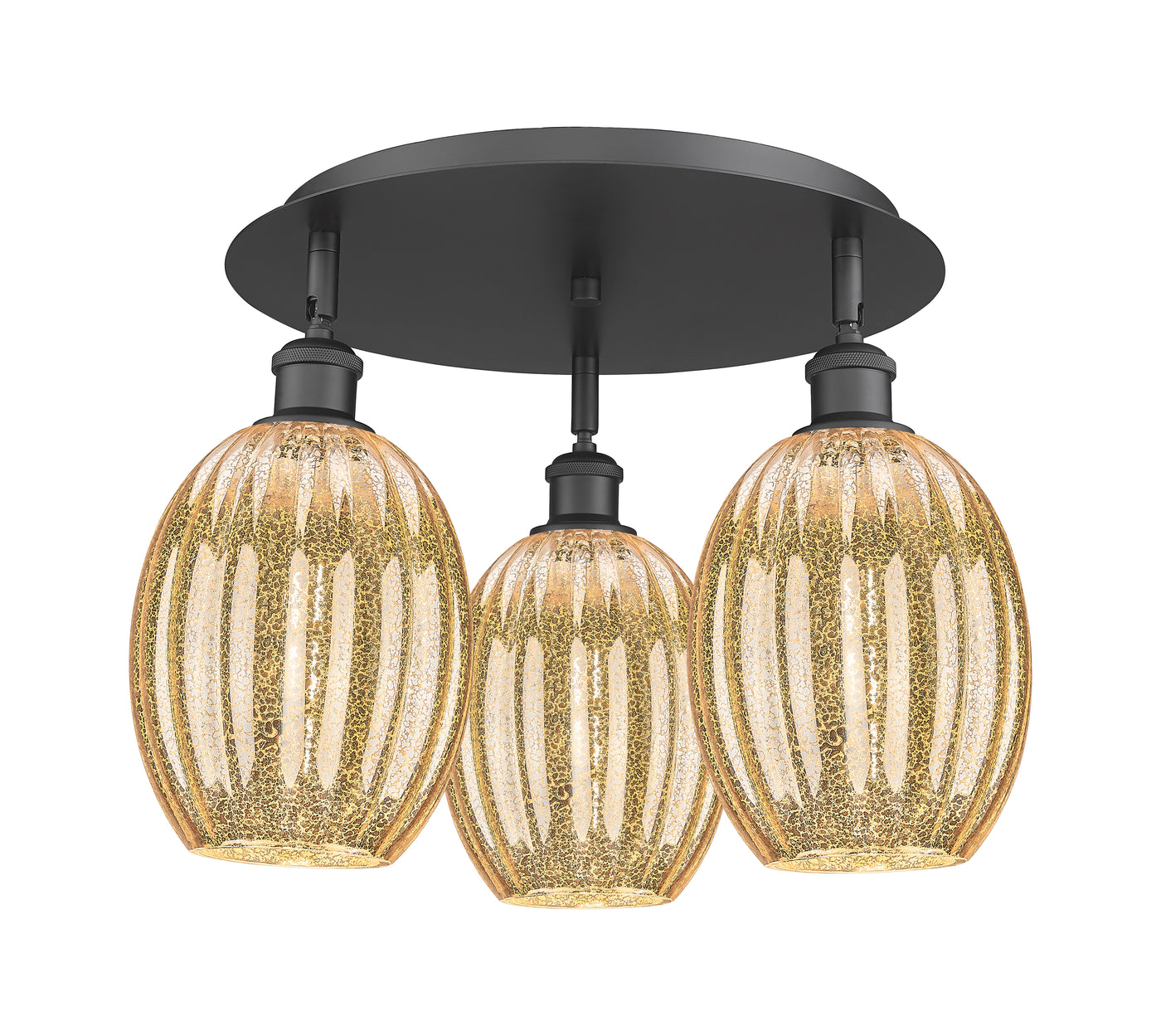 Ballston Semi-Flush Mount Satin Nickel