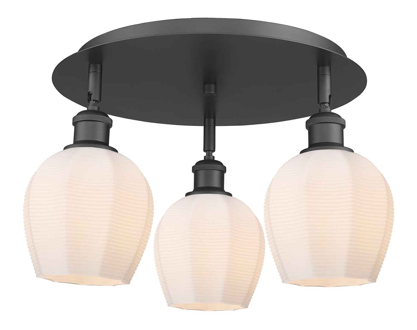 Ballston Semi-Flush Mount Satin Nickel