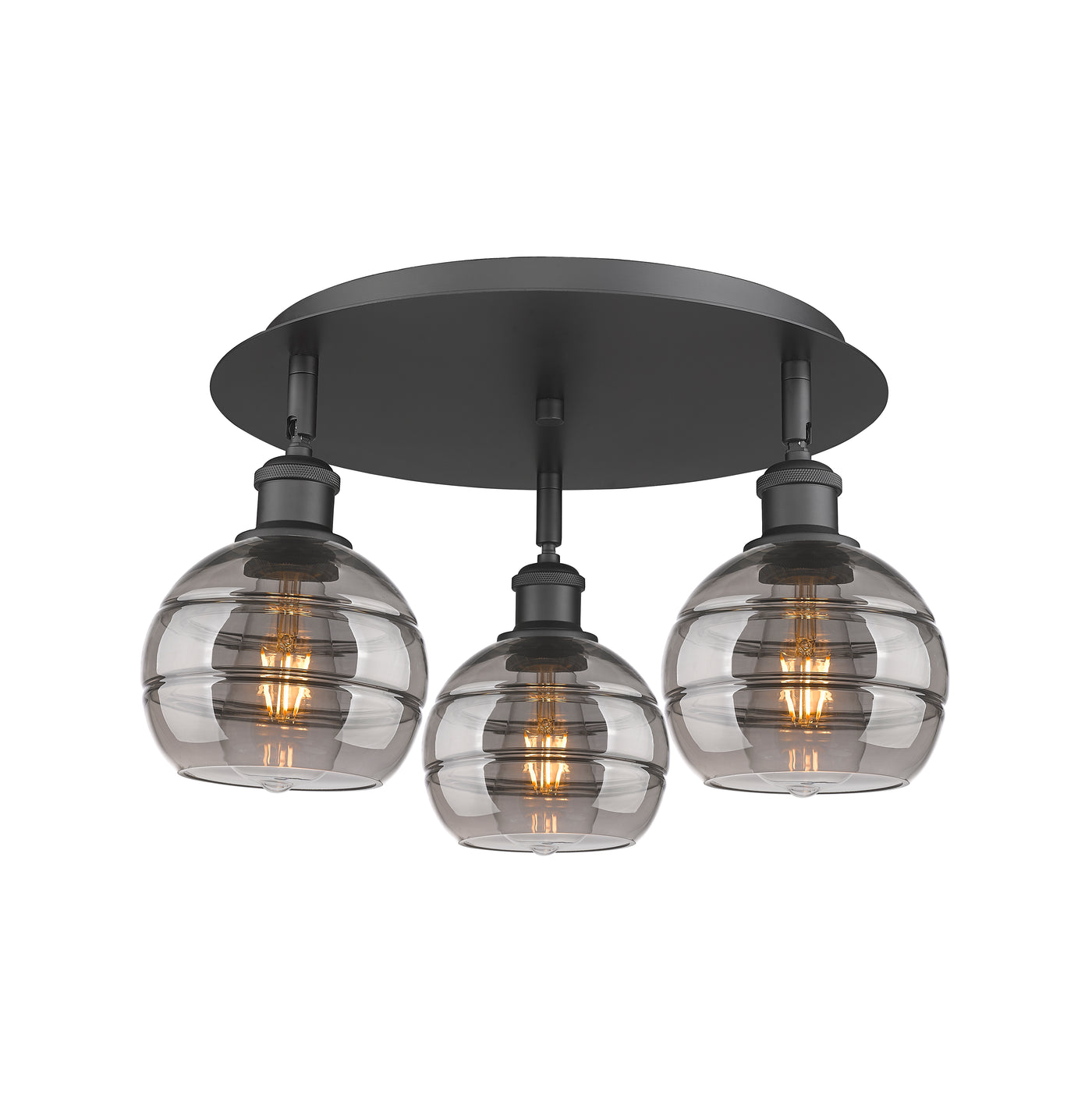 Ballston Semi-Flush Mount Satin Nickel