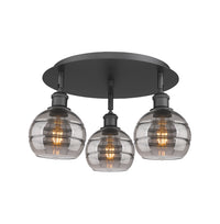 Ballston Semi-Flush Mount Satin Nickel