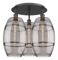 Ballston Semi-Flush Mount Satin Nickel