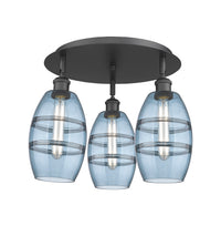 Ballston Semi-Flush Mount Satin Nickel