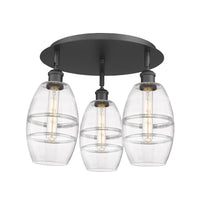 Ballston Semi-Flush Mount Satin Nickel
