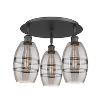 Ballston Semi-Flush Mount Satin Nickel