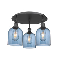 Ballston Semi-Flush Mount Satin Nickel