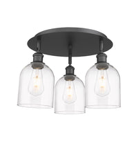 Ballston Semi-Flush Mount Satin Nickel