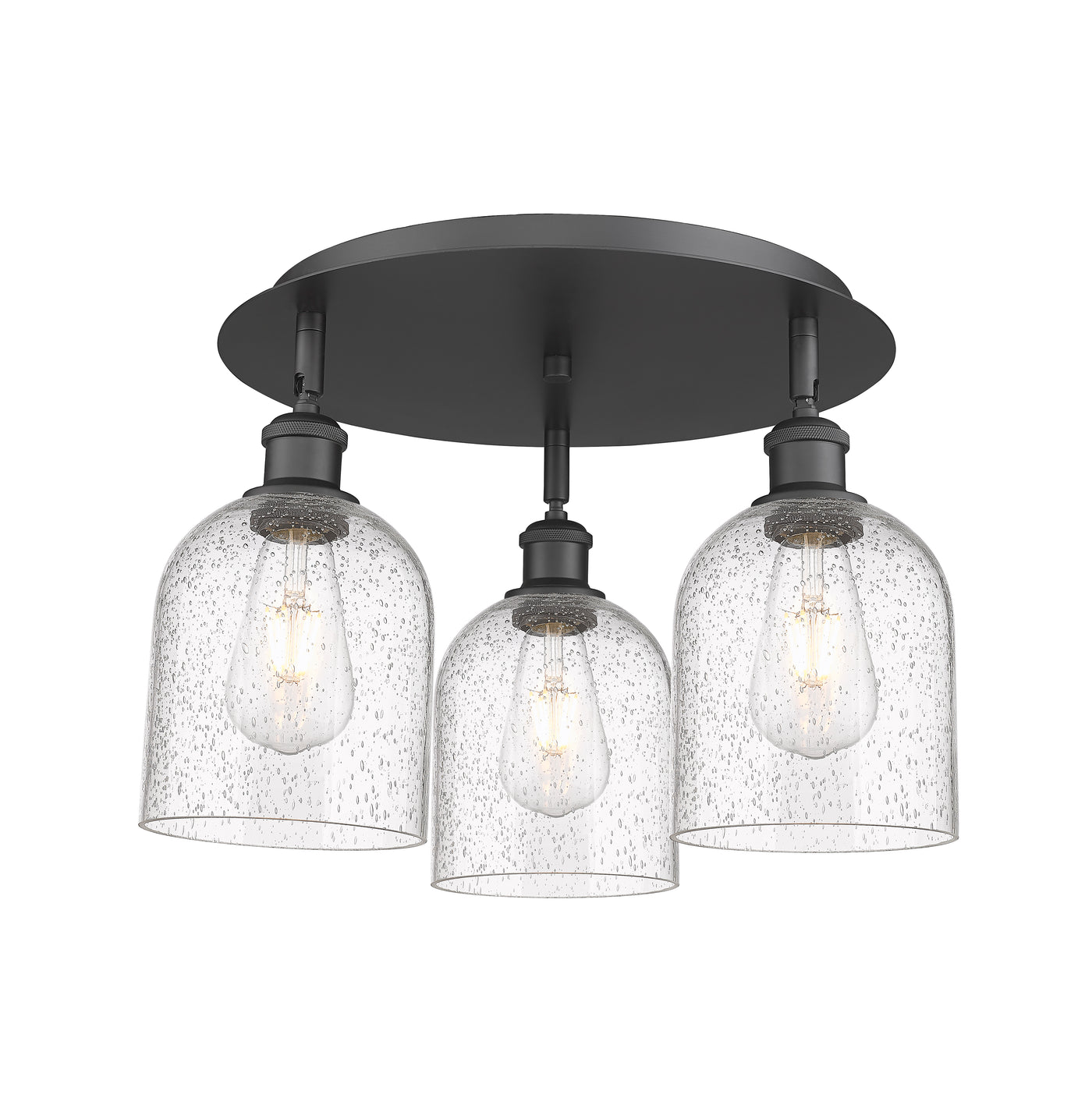 Ballston Semi-Flush Mount Satin Nickel