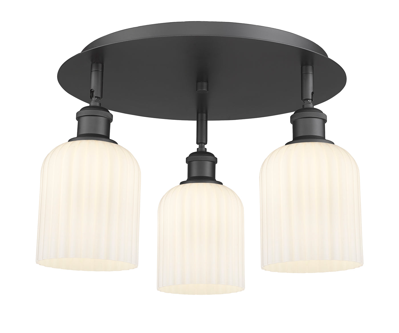 Ballston Semi-Flush Mount Satin Nickel