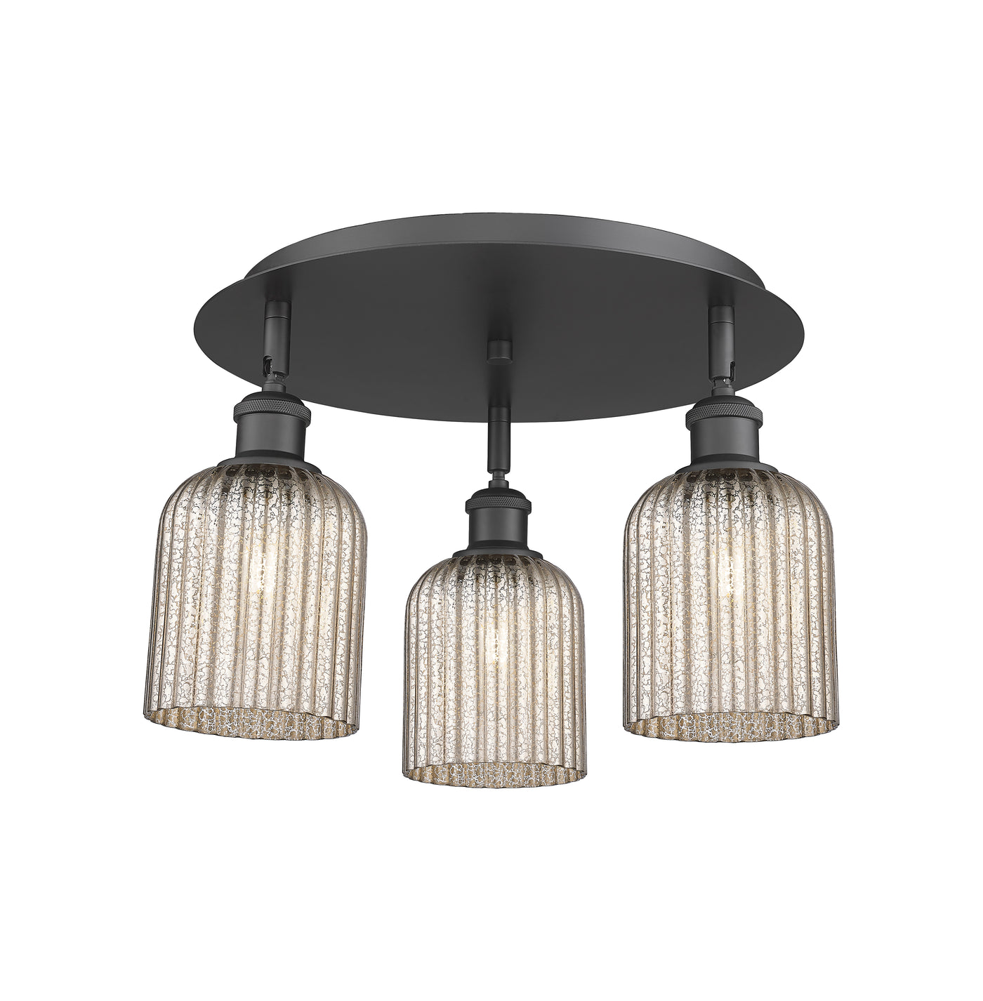 Ballston Semi-Flush Mount Satin Nickel