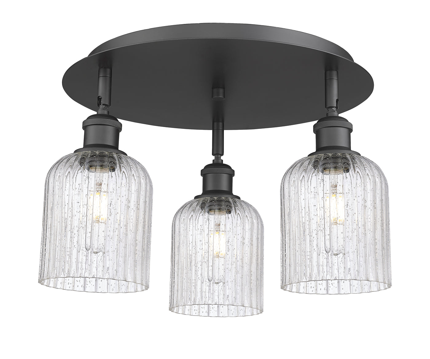 Ballston Semi-Flush Mount Satin Nickel