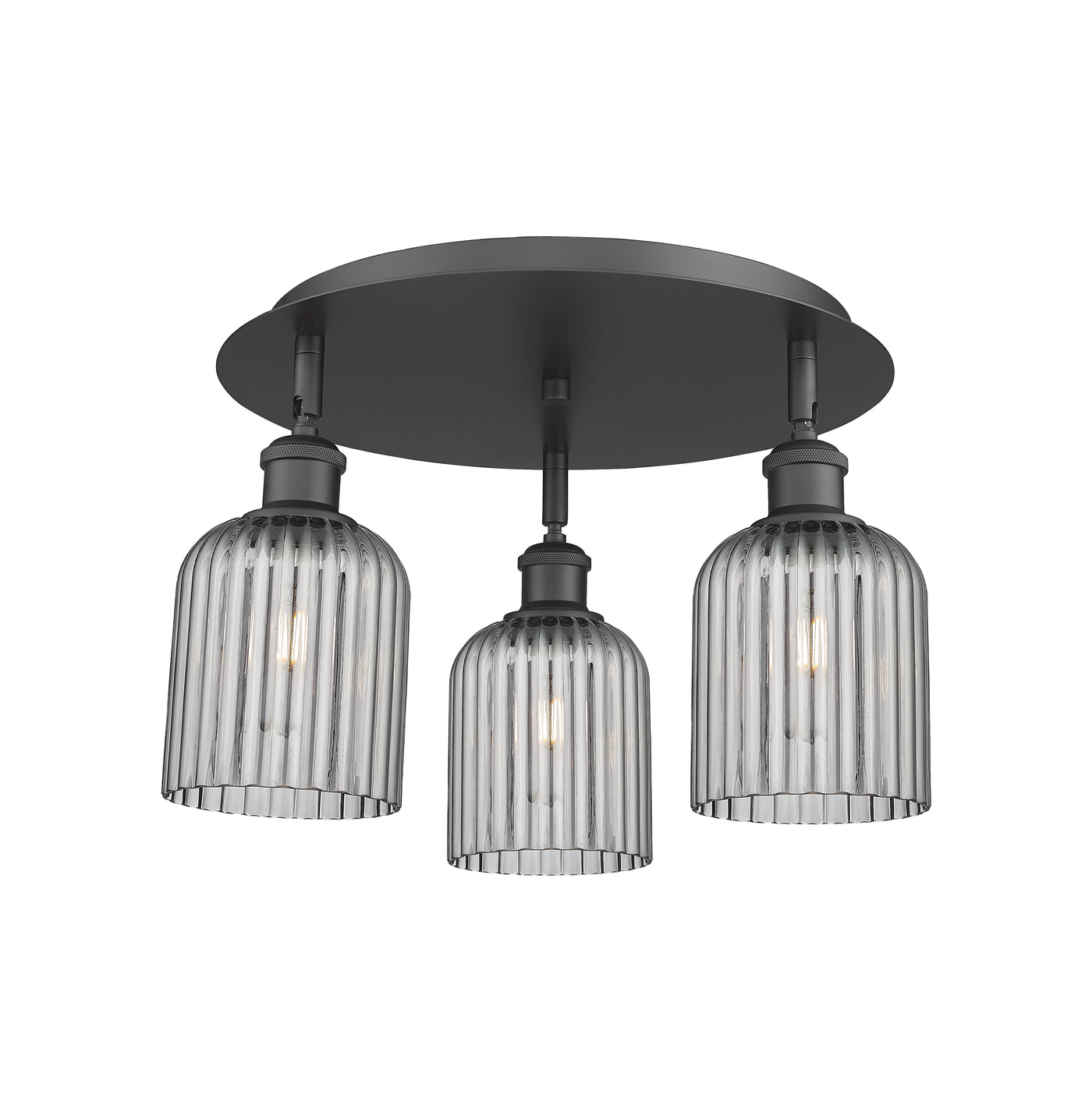 Ballston Semi-Flush Mount Satin Nickel