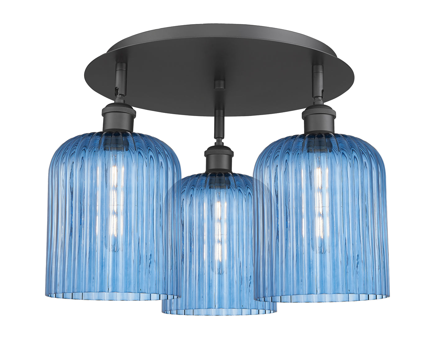 Ballston Semi-Flush Mount Satin Nickel