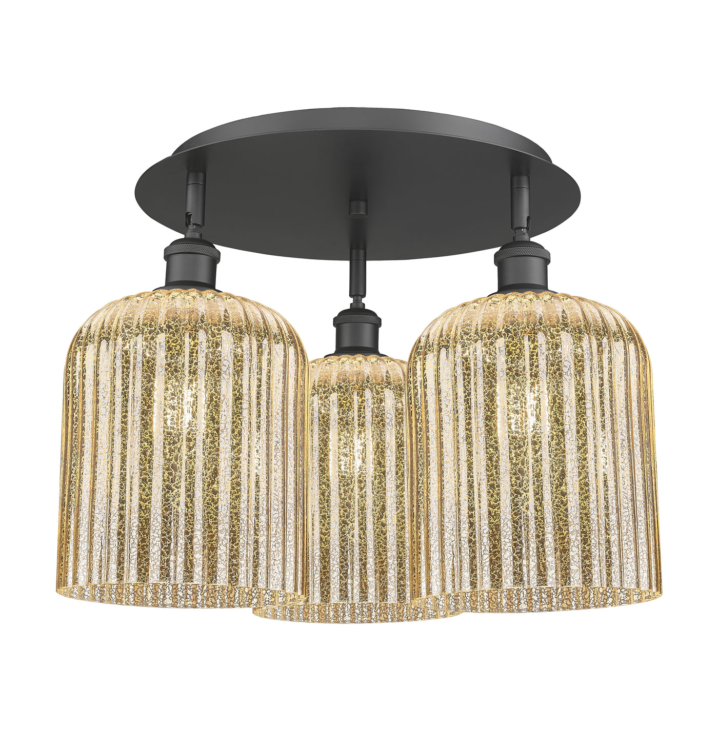 Ballston Semi-Flush Mount Satin Nickel