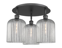 Ballston Semi-Flush Mount Satin Nickel