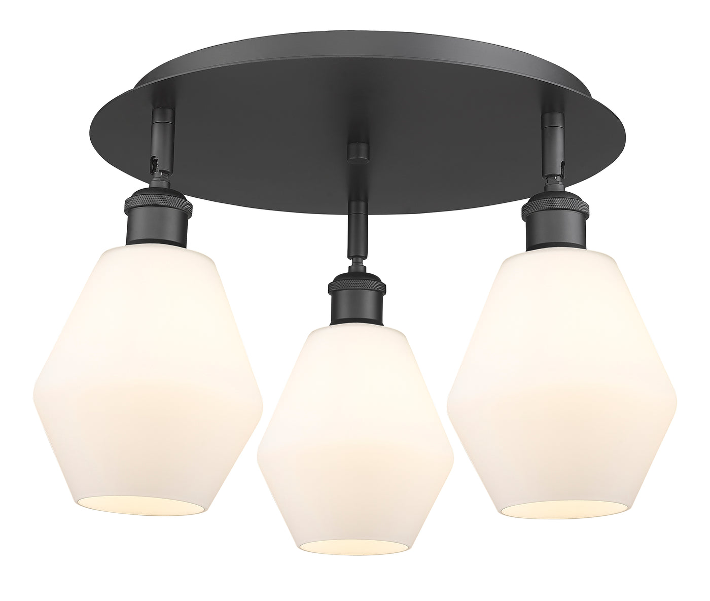 Ballston Semi-Flush Mount Satin Nickel