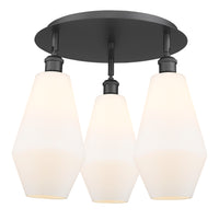 Ballston Semi-Flush Mount Satin Nickel