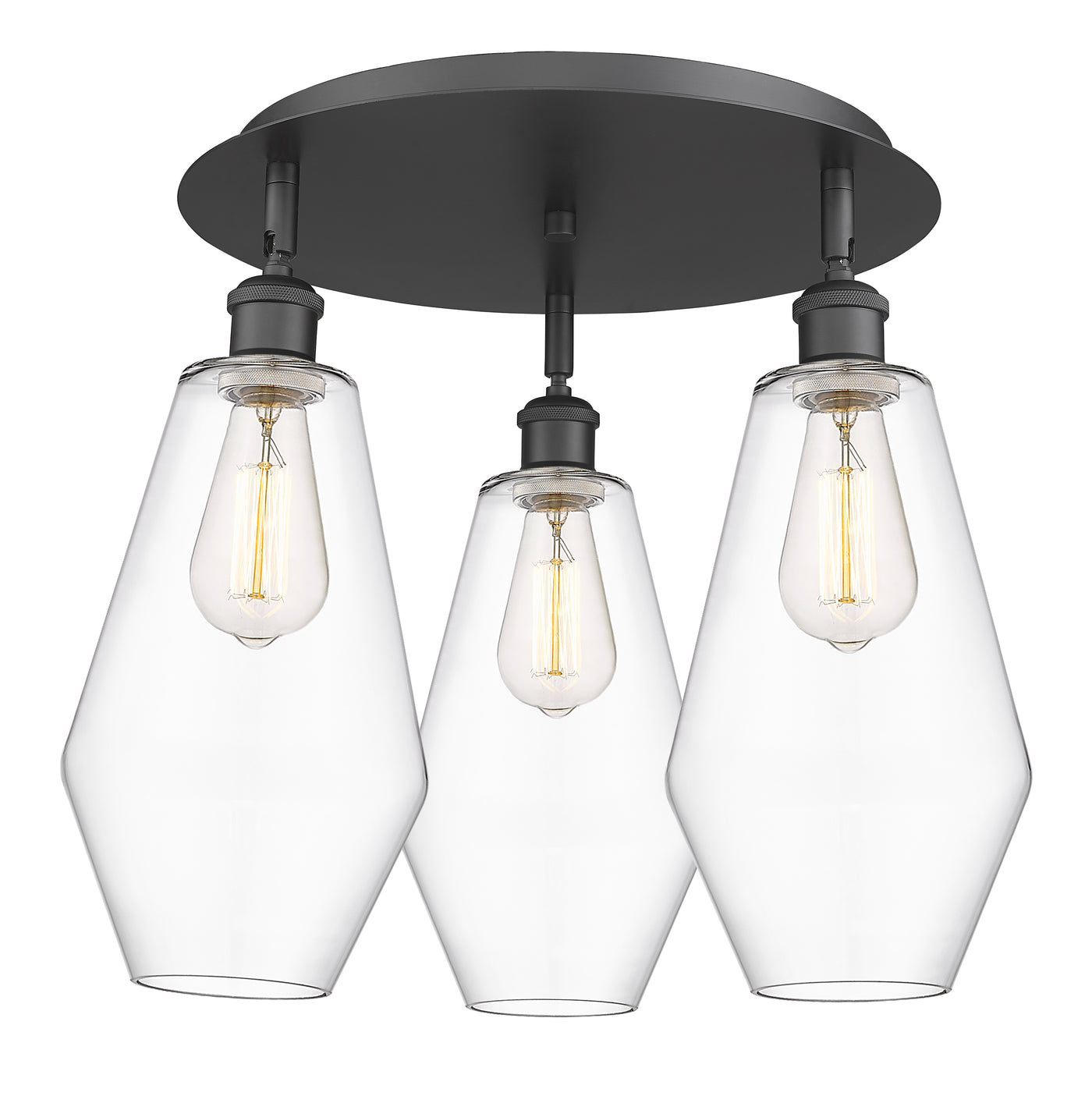 Ballston Semi-Flush Mount Satin Nickel