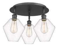 Ballston Semi-Flush Mount Satin Nickel Finish