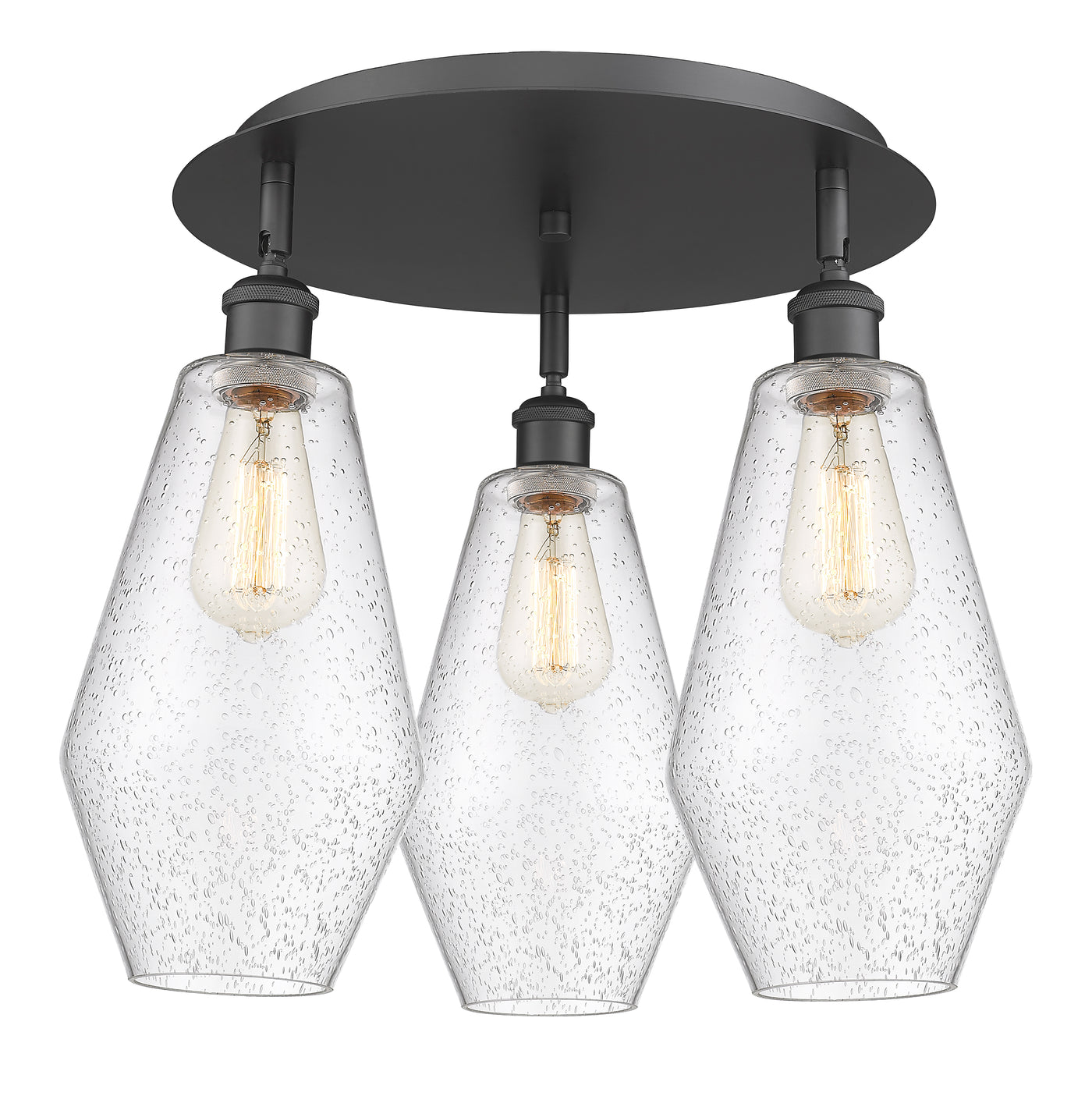 Ballston Semi-Flush Mount Satin Nickel