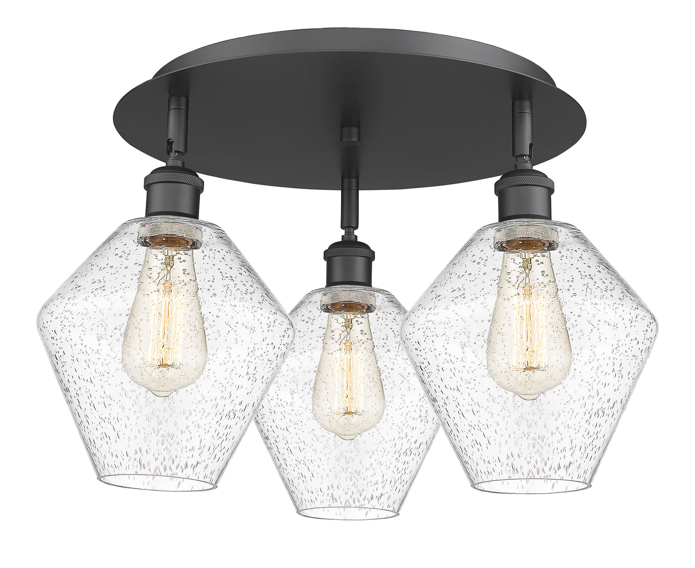 Ballston Semi-Flush Mount Satin Nickel Finish