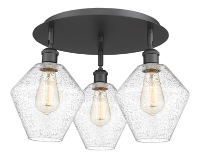 Ballston Semi-Flush Mount Satin Nickel Finish