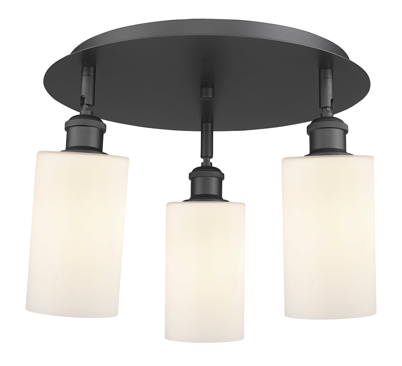 Ballston Semi-Flush Satin Nickel Brass
