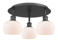 Ballston Semi-Flush Mount Satin Nickel