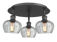 Ballston Semi-Flush Mount Satin Nickel