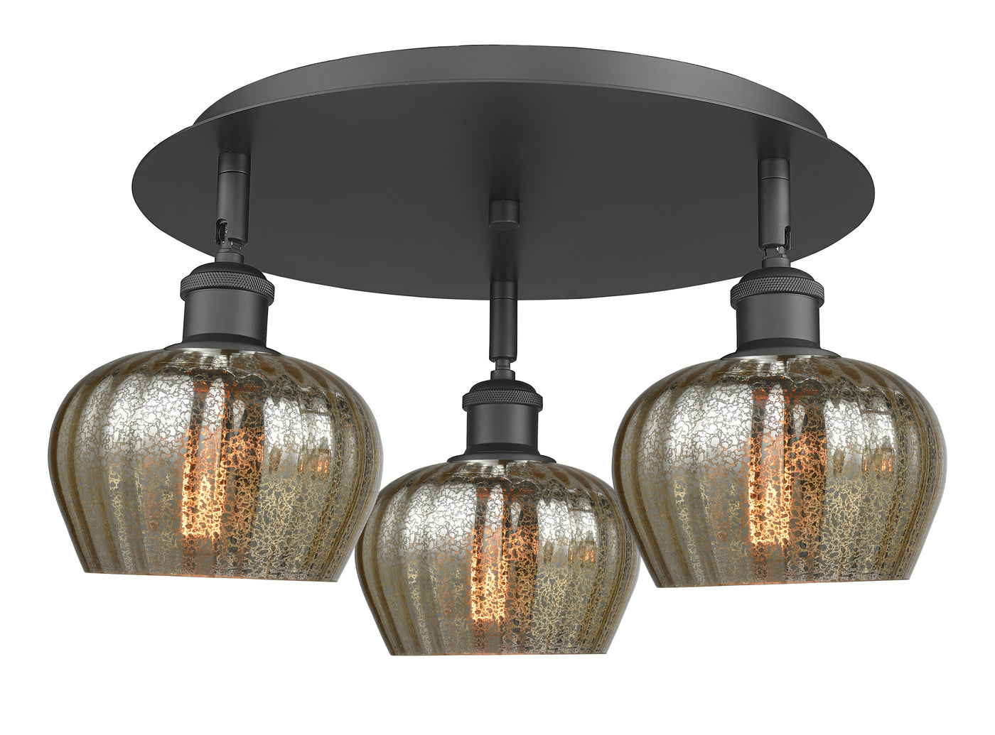 Ballston Semi-Flush Mount Satin Nickel