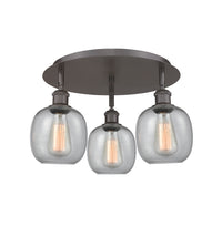 Ballston Semi-Flush Mount Satin Nickel