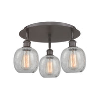 Ballston Semi-Flush Mount Satin Nickel