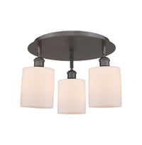 Ballston Semi-Flush Mount Satin Nickel