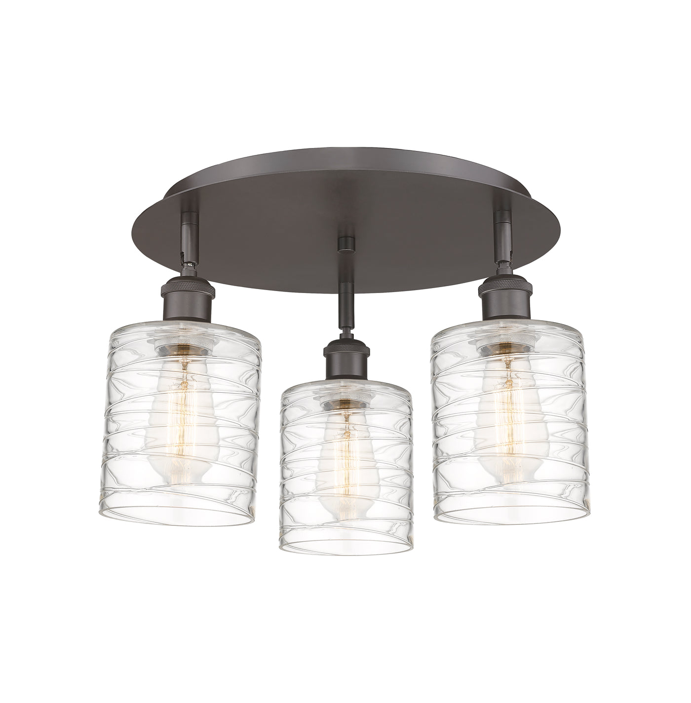 Ballston Semi-Flush Mount Satin Nickel
