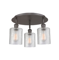 Ballston Semi-Flush Mount Satin Nickel