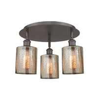 Ballston Semi-Flush Mount Satin Nickel