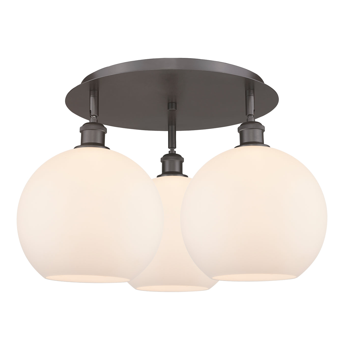 Ballston Semi-Flush Mount Satin Nickel